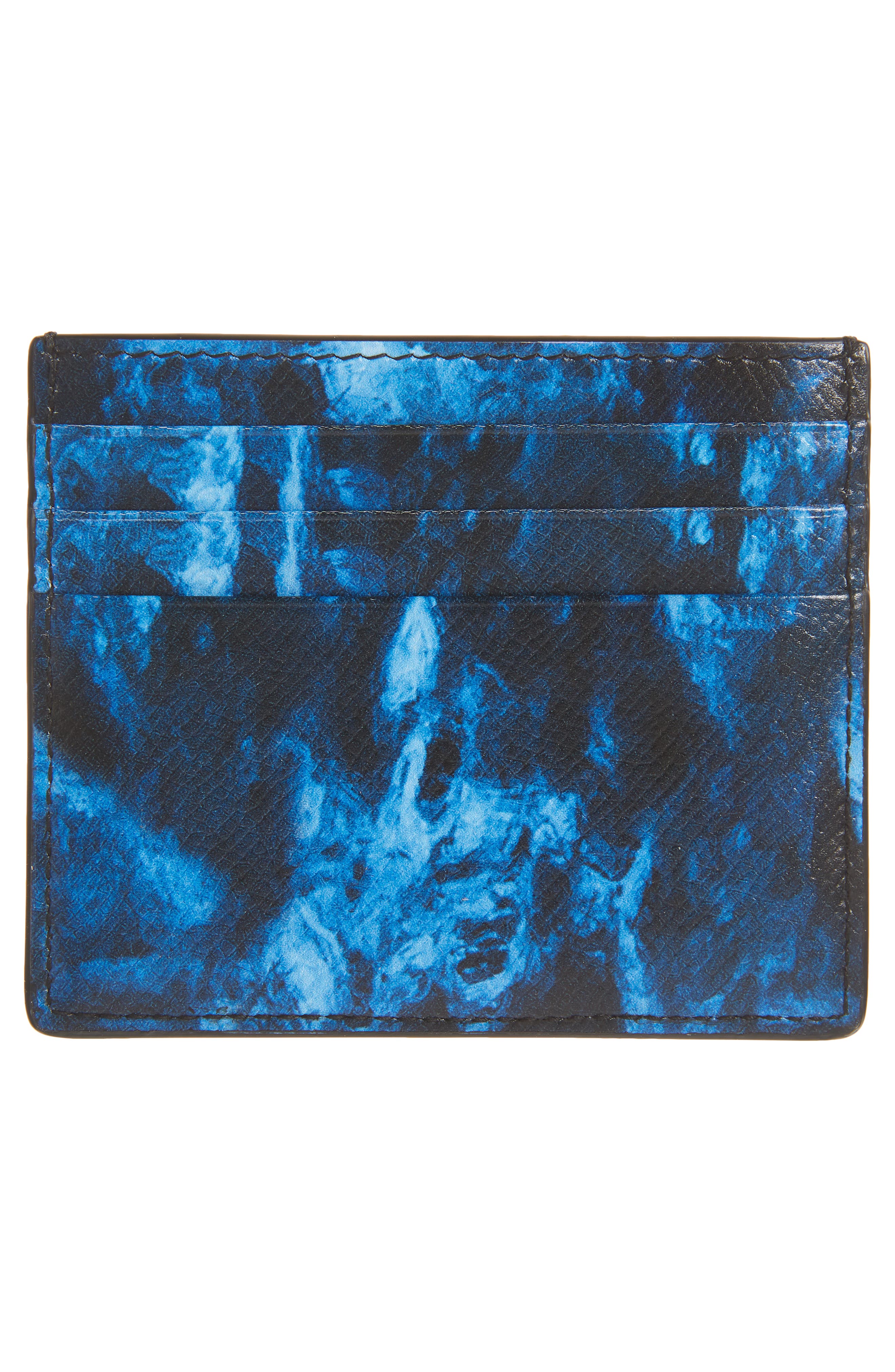 Burberry Sydney Ripple Print Leather Card Case (Men) | Nordstromrack