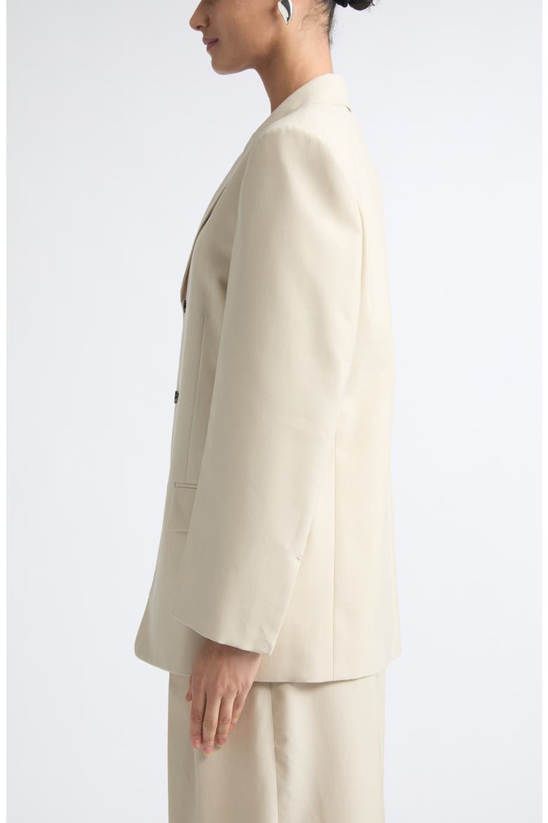 Faded Stripe Wool & Cotton Jacket, Alternate, color, 2512 BEIGE/ LIGHT BLUE