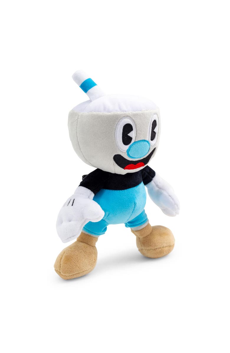 Toynk Cuphead 8-Inch Collector Plush Toy | Mugman, Alternate, color, Blue