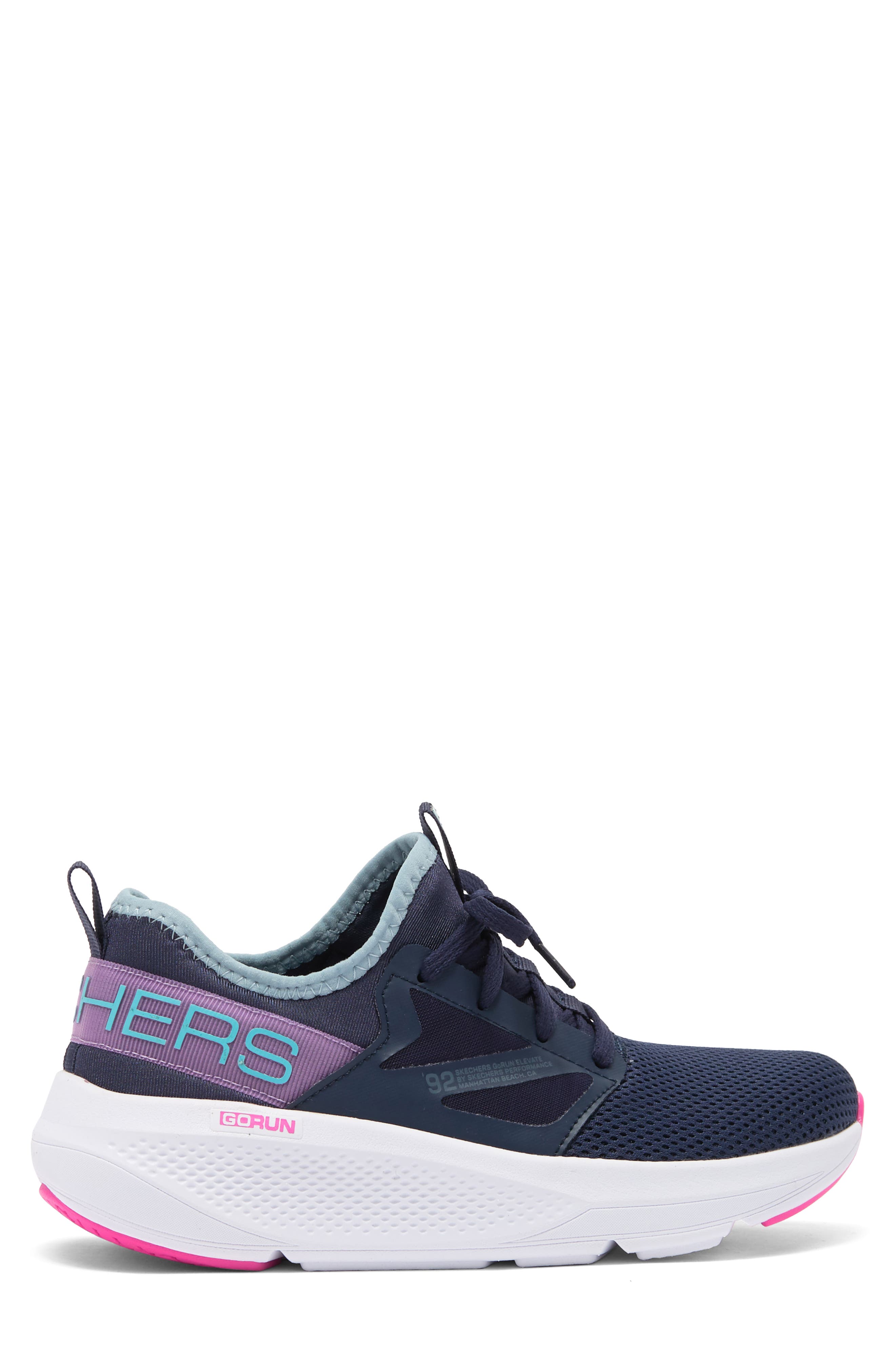 SKECHERS Go Run Elevate Quick Stride Sneaker, Alternate, color, 