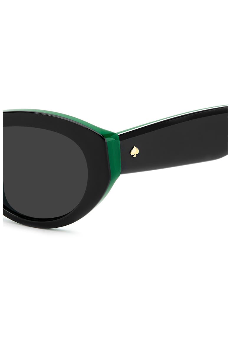 caeley 52mm oval sunglasses, Alternate, color, 07ZJ-IR