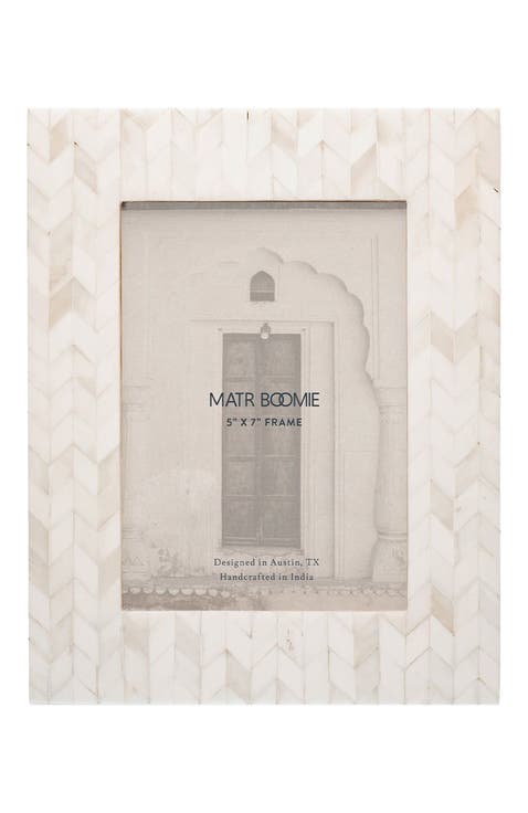 Artemis Picture Frame - Carved Bone