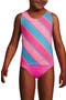  Knockout Pink/Turquoise Stripe