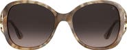 Stuart Weitzman 58mm Gradient Square Sunglasses