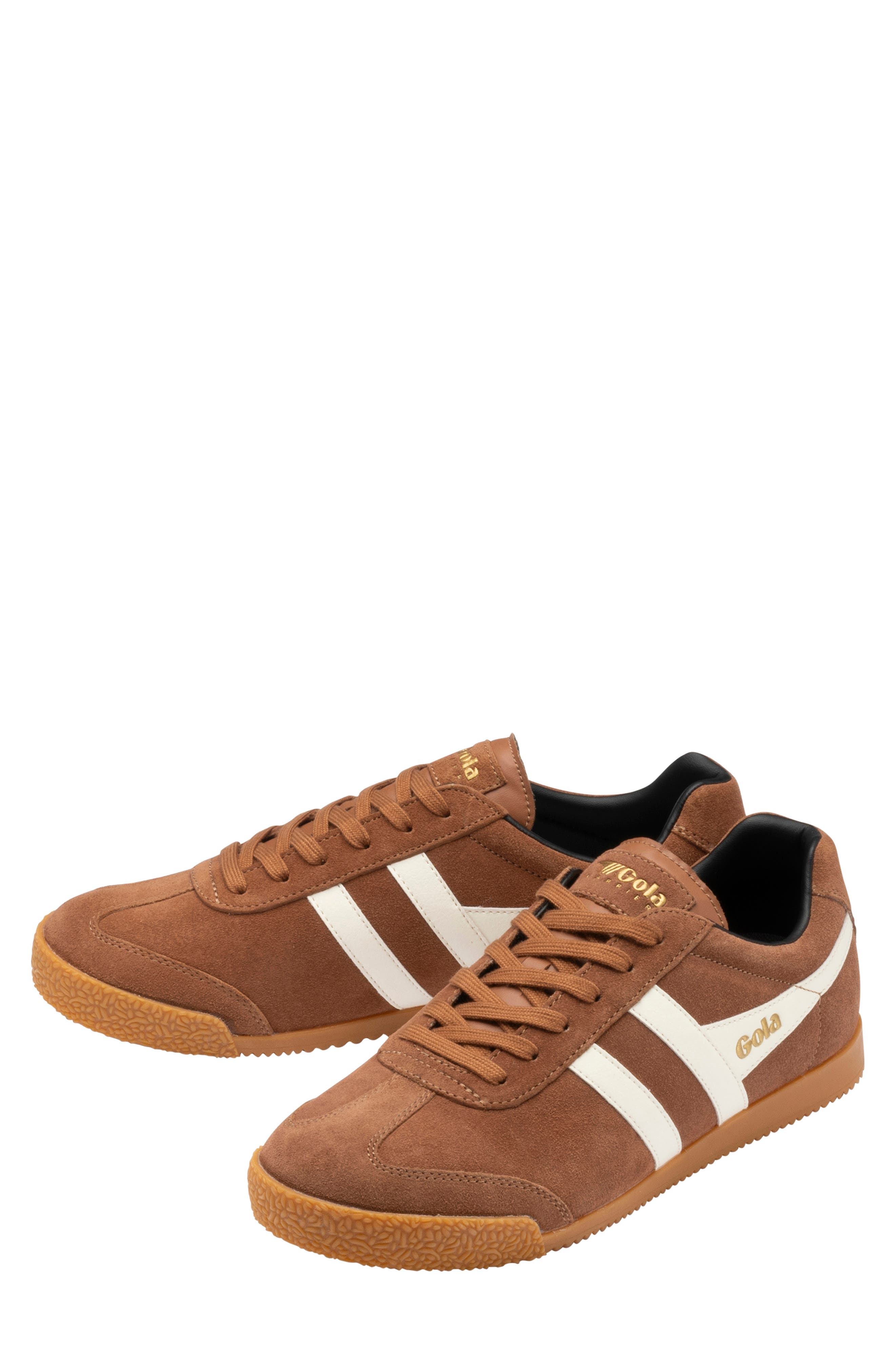 Harrier Low Top Sneaker, Alternate, color, UMBER/ OFF WHITE/ BLACK
