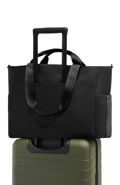 Away Featherlight Diaper Tote In Black