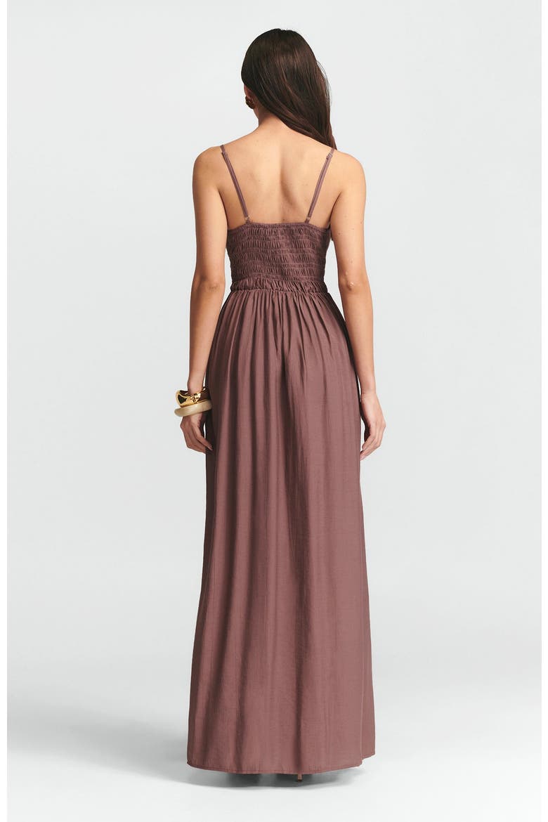 Lanah Maxi Dress, Alternate, color, Aubergine