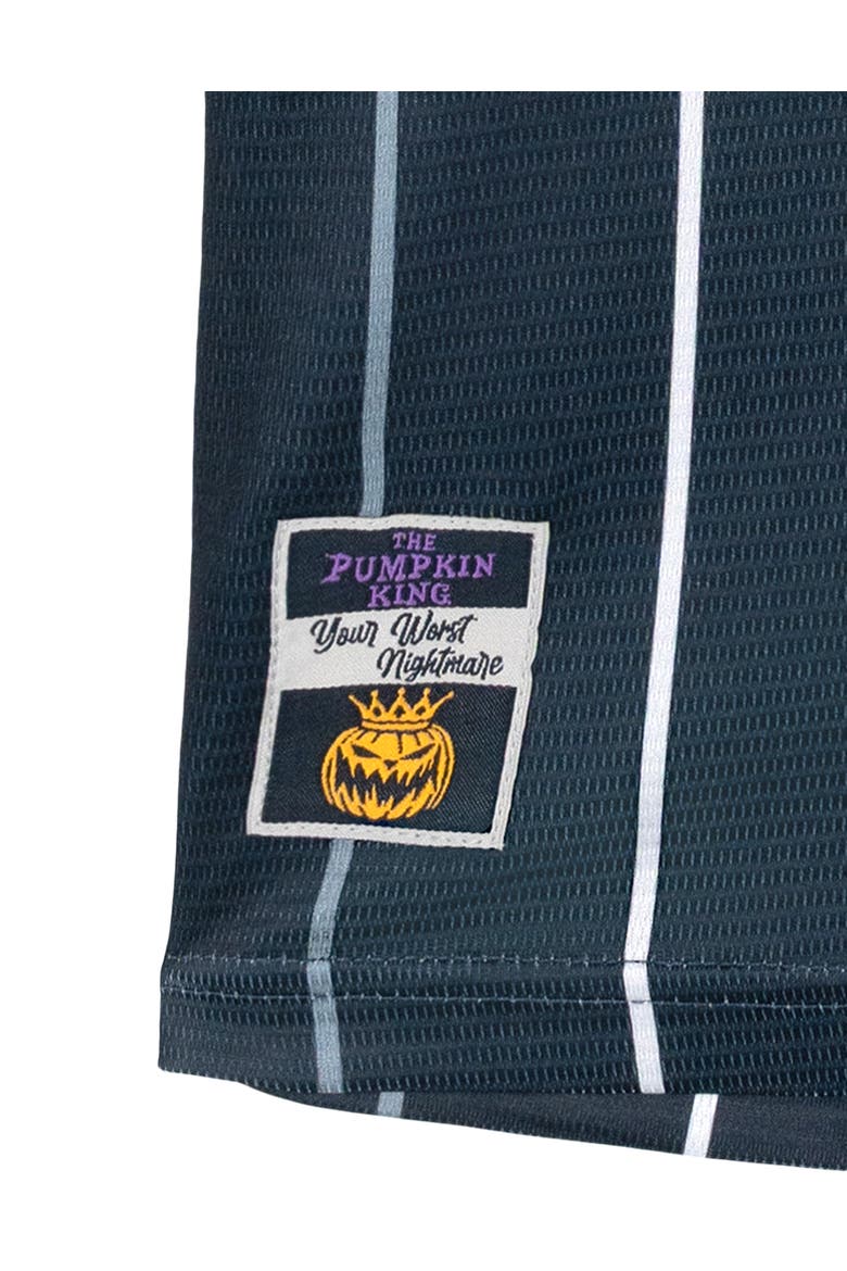 Nightmare Before Christmas Jack Skellington Athletic T-Shirt, Alternate, color, Charcoal Jack Black