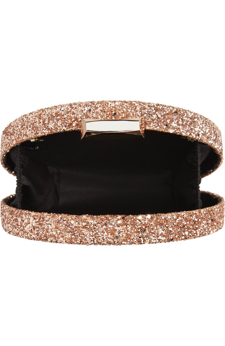 NATASHA Tasha Glitter Clutch, Alternate, color,