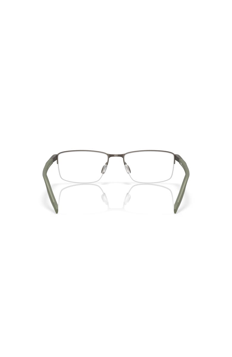 Costa 55mm Rectangle optical glasses, Alternate, color, Grey
