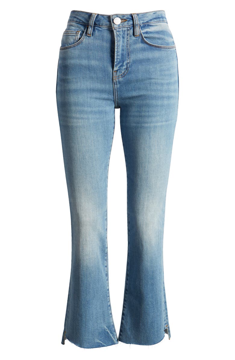 FRAME Le Crop Mini Boot Raw Step Hem Jeans, Alternate, color,