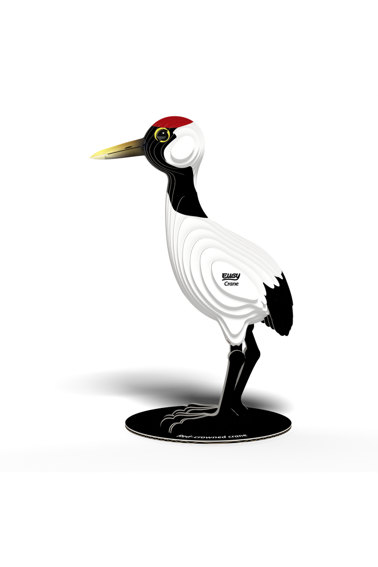 Crane 3D Puzzle, Alternate, color, No Color