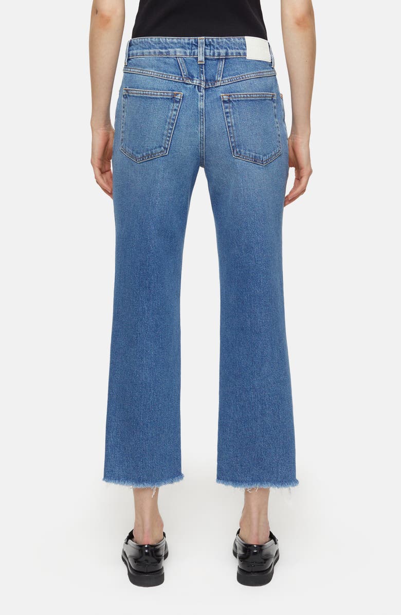 Closed Milo Slim Fit Crop Straight Leg Jeans, Alternate, color, Mid Blue