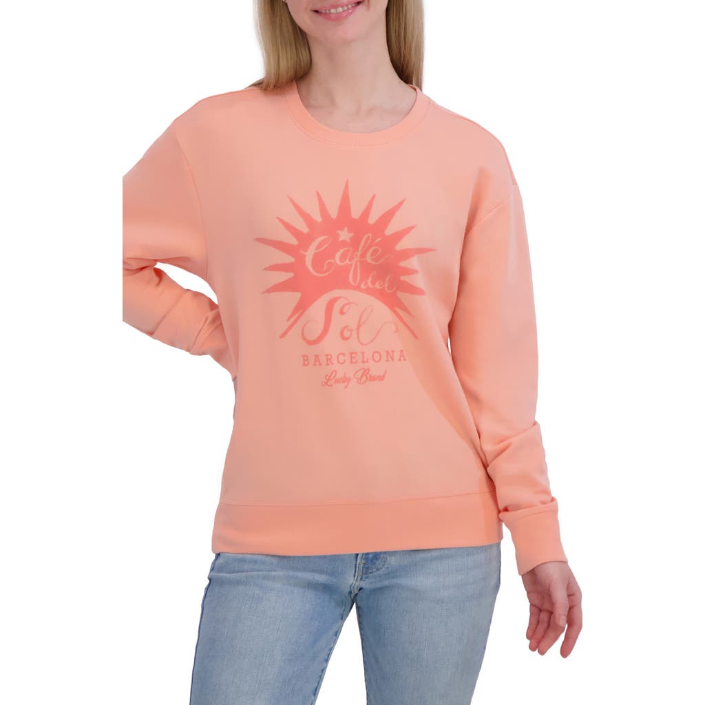 LUCKY BRAND LUCKY BRAND GRAPHIC SWEATSHIRT