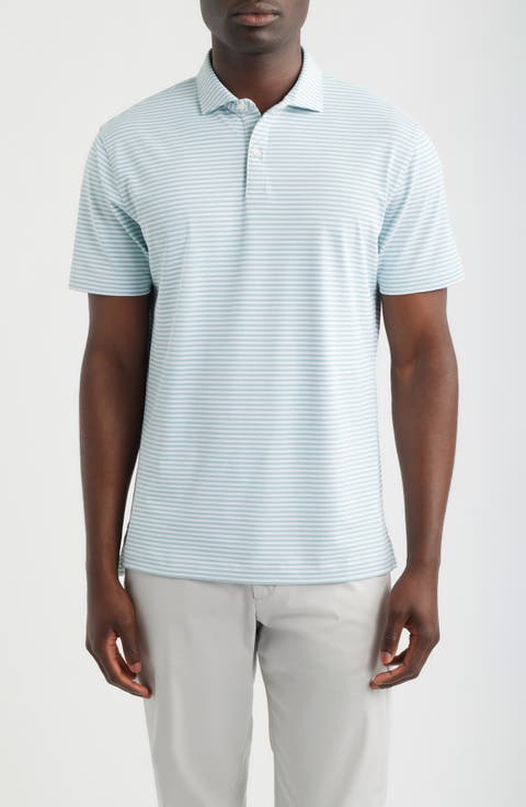 Cruz Stripe PREP-FORMANCE Polo