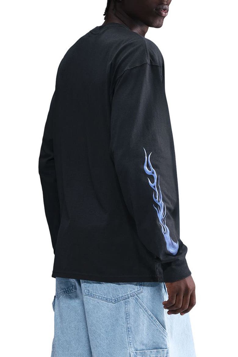 Max90 Long Sleeve Cotton Graphic T-Shirt, Alternate, color, OFF NOIR