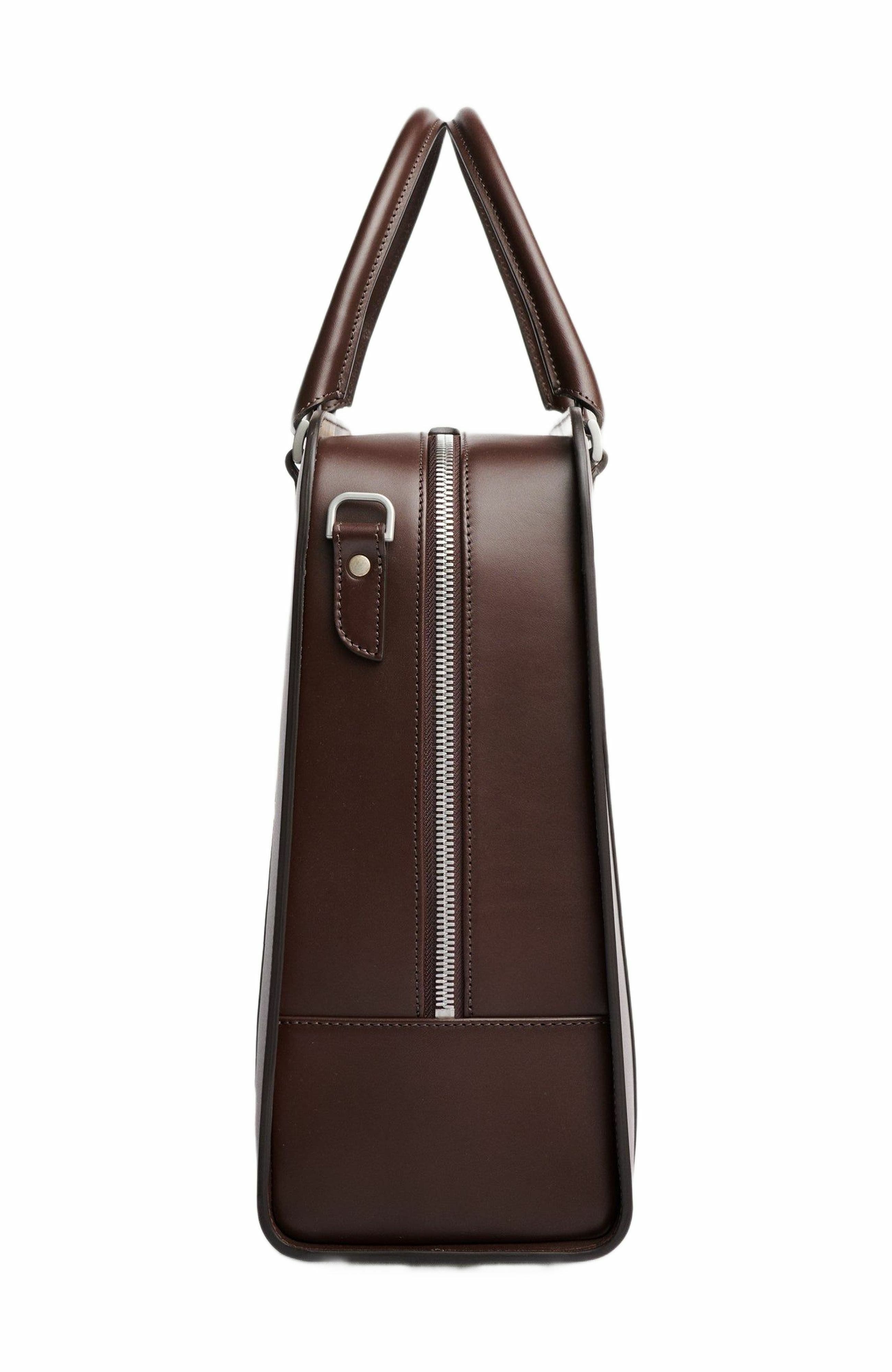 Palissy Overnight Briefcase, Alternate, color, Chocolate