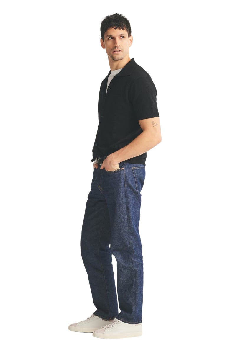 NAADAM Signature Cashmere Short Sleeve Button Down, Alternate, color, Black