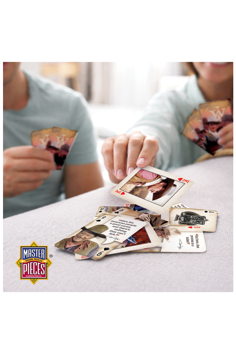John Wayne Playing Cards, Alternate, color, Multicolor