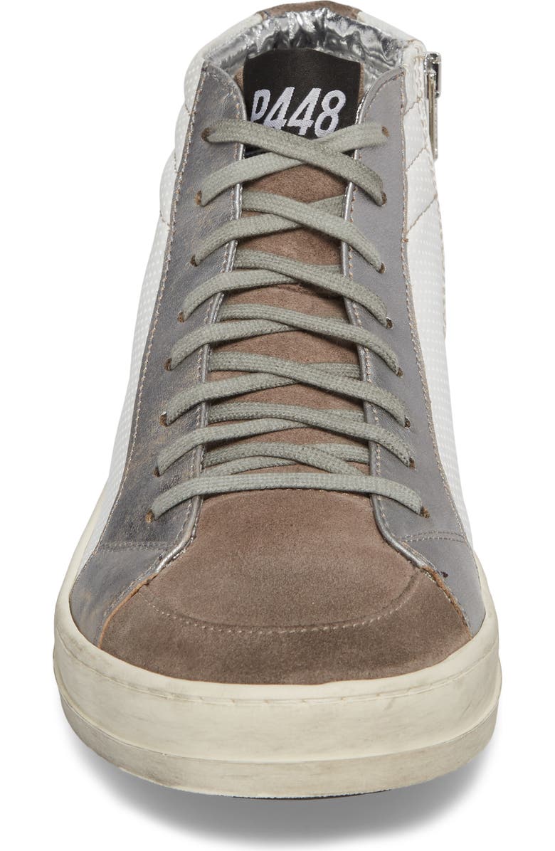 P448 Skate High Top Sneaker, Alternate, color,