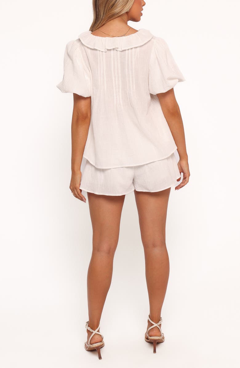 Petal & Pup Felicity Cotton Gauze Shirt & Shorts Set, Alternate, color, 