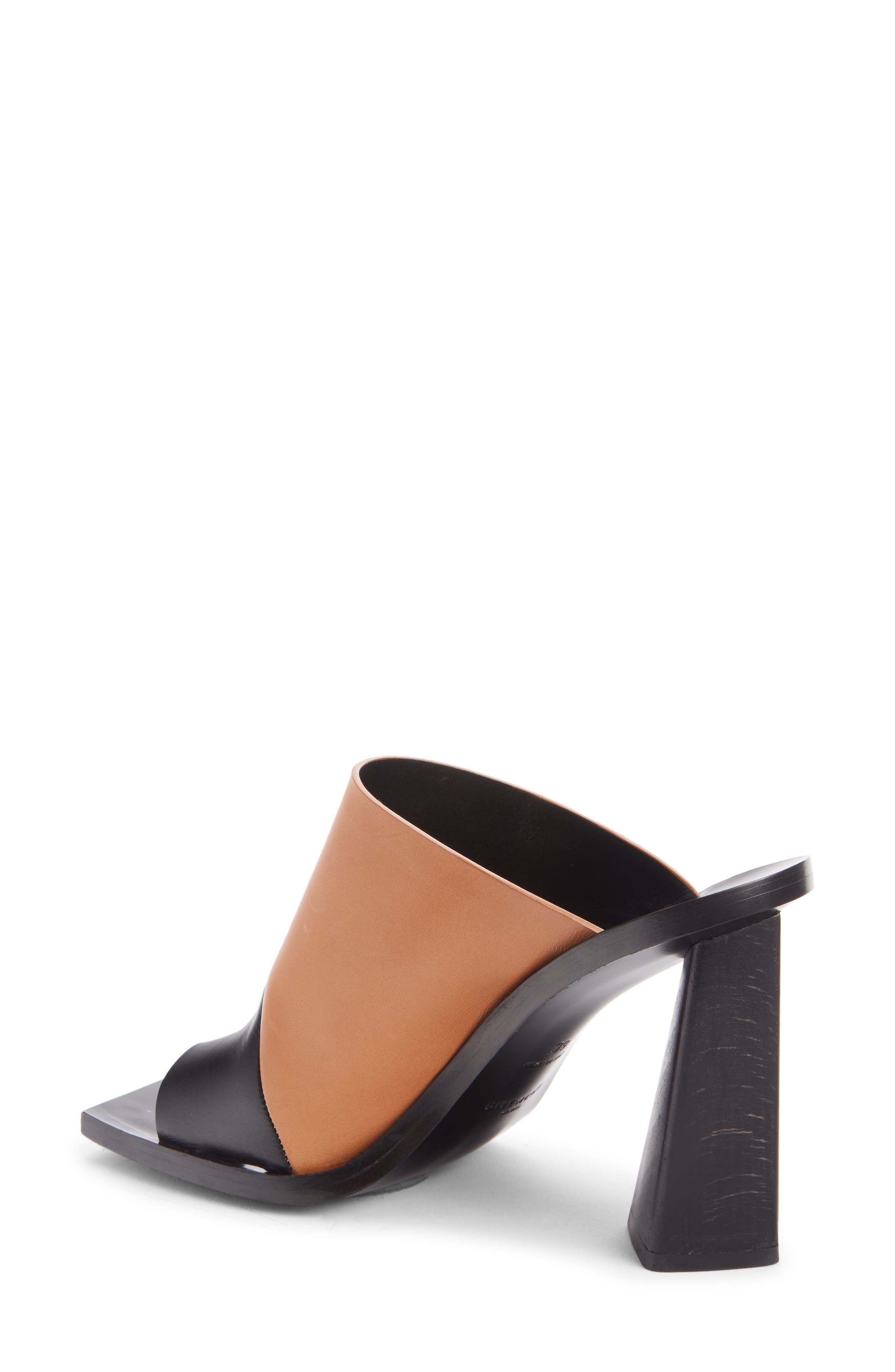 Givenchy Show Square Toe Slide Sandal, Alternate, color, 