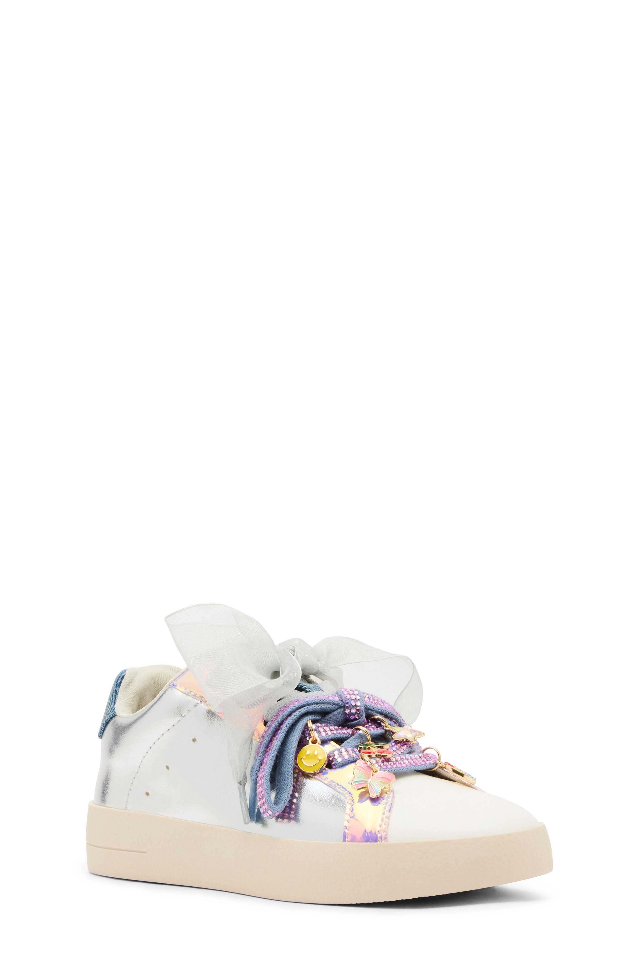 Kids' Jrush Sneaker, Main, color, SILVER MULTI