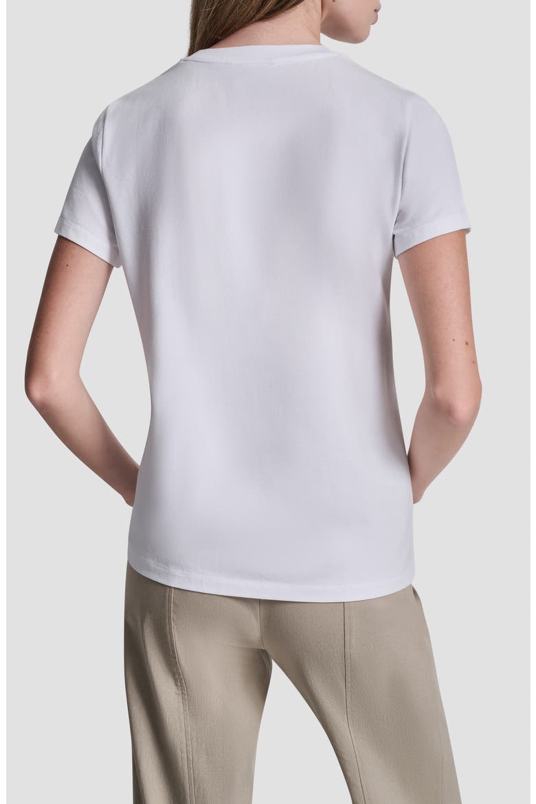 Crystal Embellished Central Park Conversational Graphic T-Shirt, Alternate, color, WHITE
