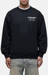Good For Nothing Washed Black Cult Sweathsirt