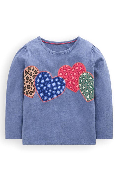 Kids' Puff Sleeve Appliqu T-Shirt