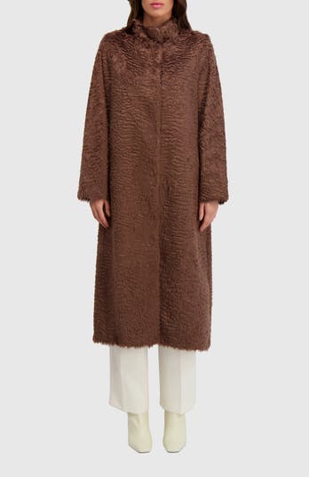 Fur-Free Lamb (Faux Fur) Long Coat
