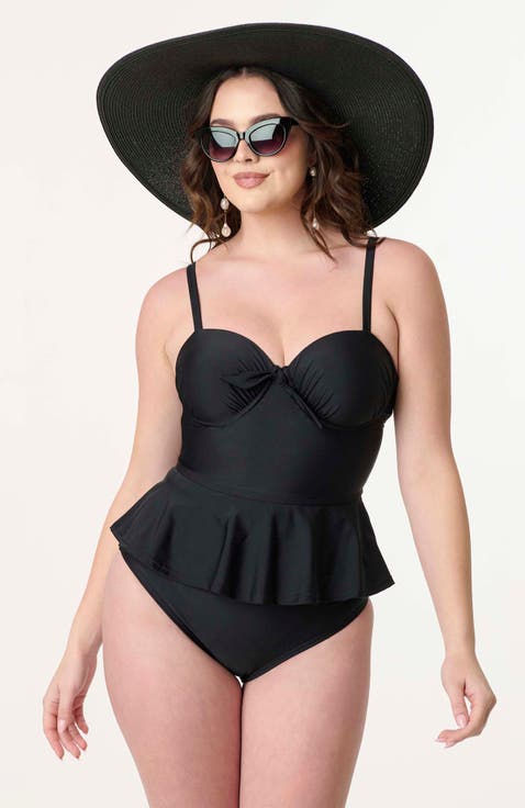 Peplum Solana Tankini Swim Top