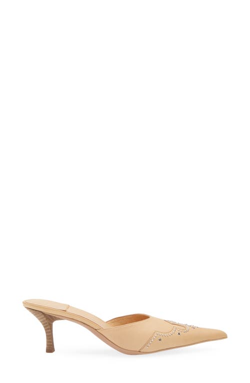 Jeffrey Campbell Head West Mule In Natural