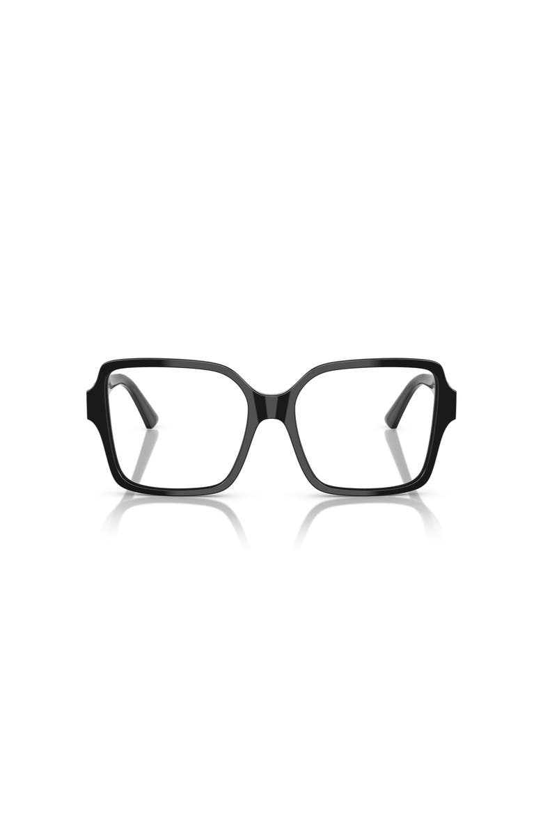 Jimmy Choo 54mm Square optical glasses, Alternate, color, Black