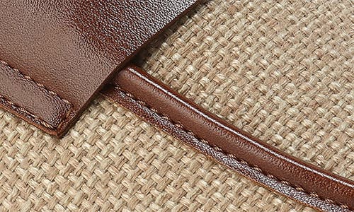 Gino Vitale Moc Toe Penny Slip-on Loafer In Natural