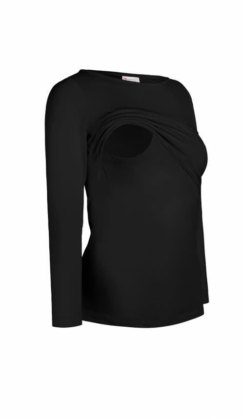 The Bshirt Womens Long Sleeve Nursing Top