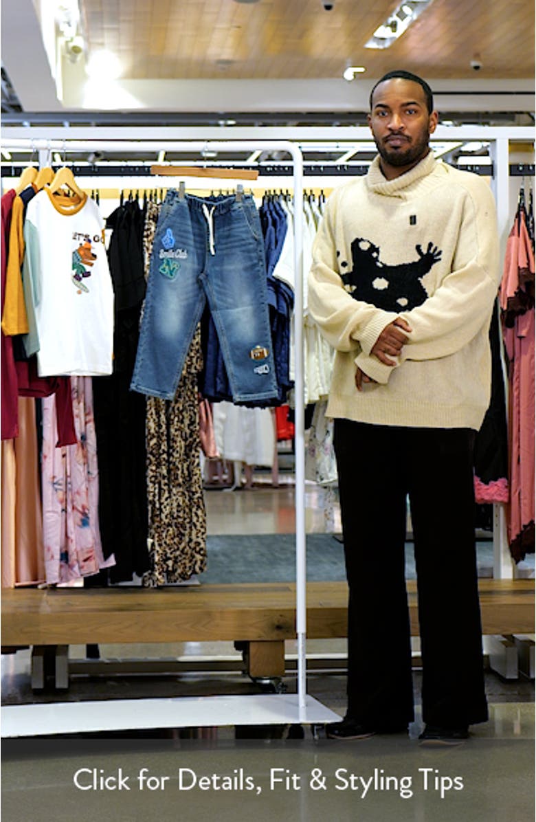 Kids' Character Patch Pull-On Jeans, sales video thumbnail