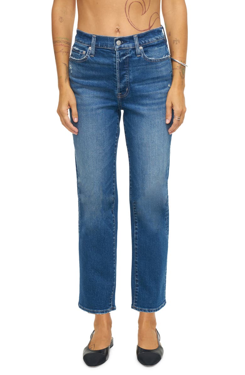 Pistola Charlie High Waist Straight Leg Jeans, Main, color,