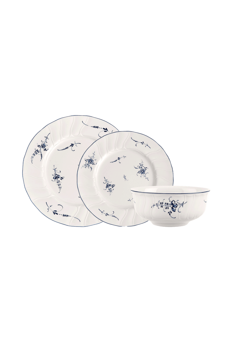 Vieux Luxembourg 18 Piece Dinnerware Set for 6, Main, color, Multi