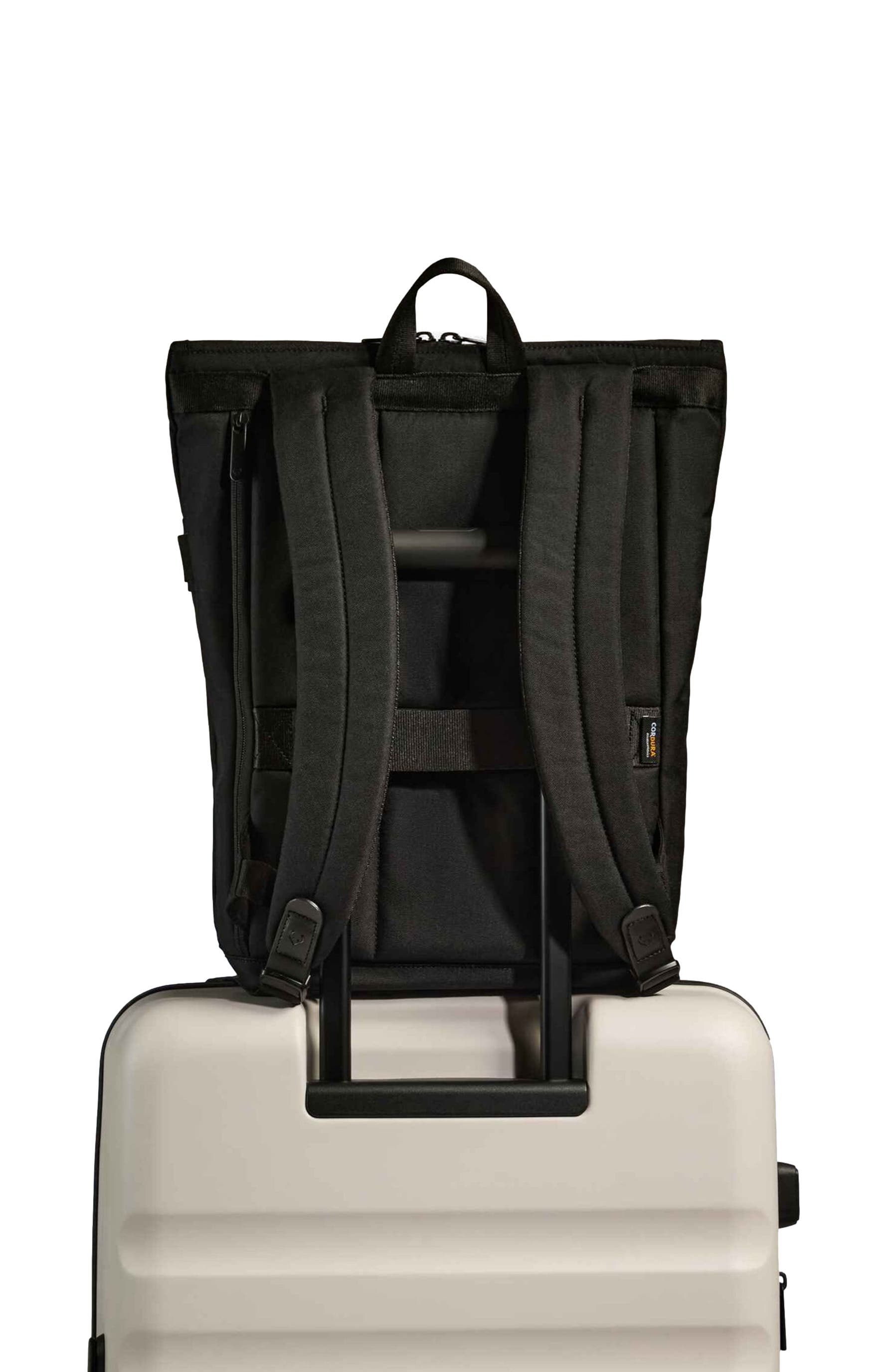 Core Zip Top Backpack, Alternate, color, Black