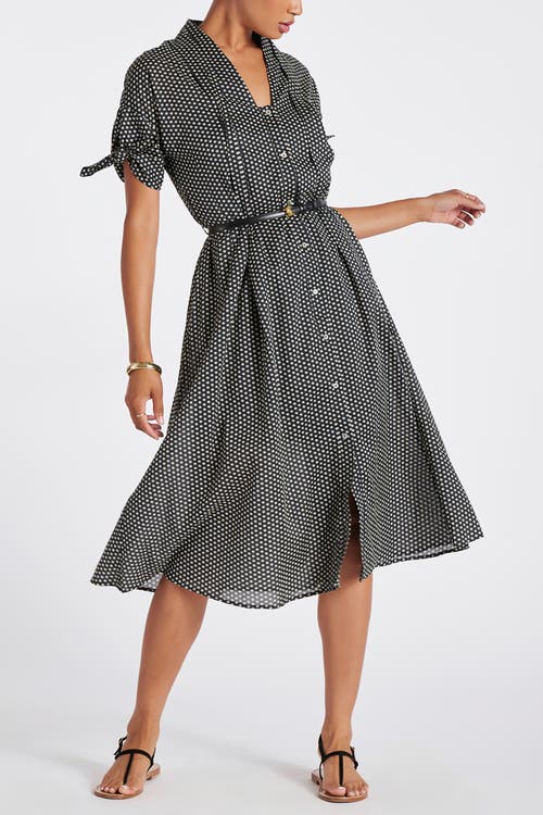 Bishop + Young Serena Shirt Dress In Black