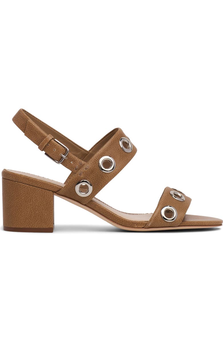 Cinq à Sept Gemma Grommet Slingback Sandal, Alternate, color, Brown Sugar