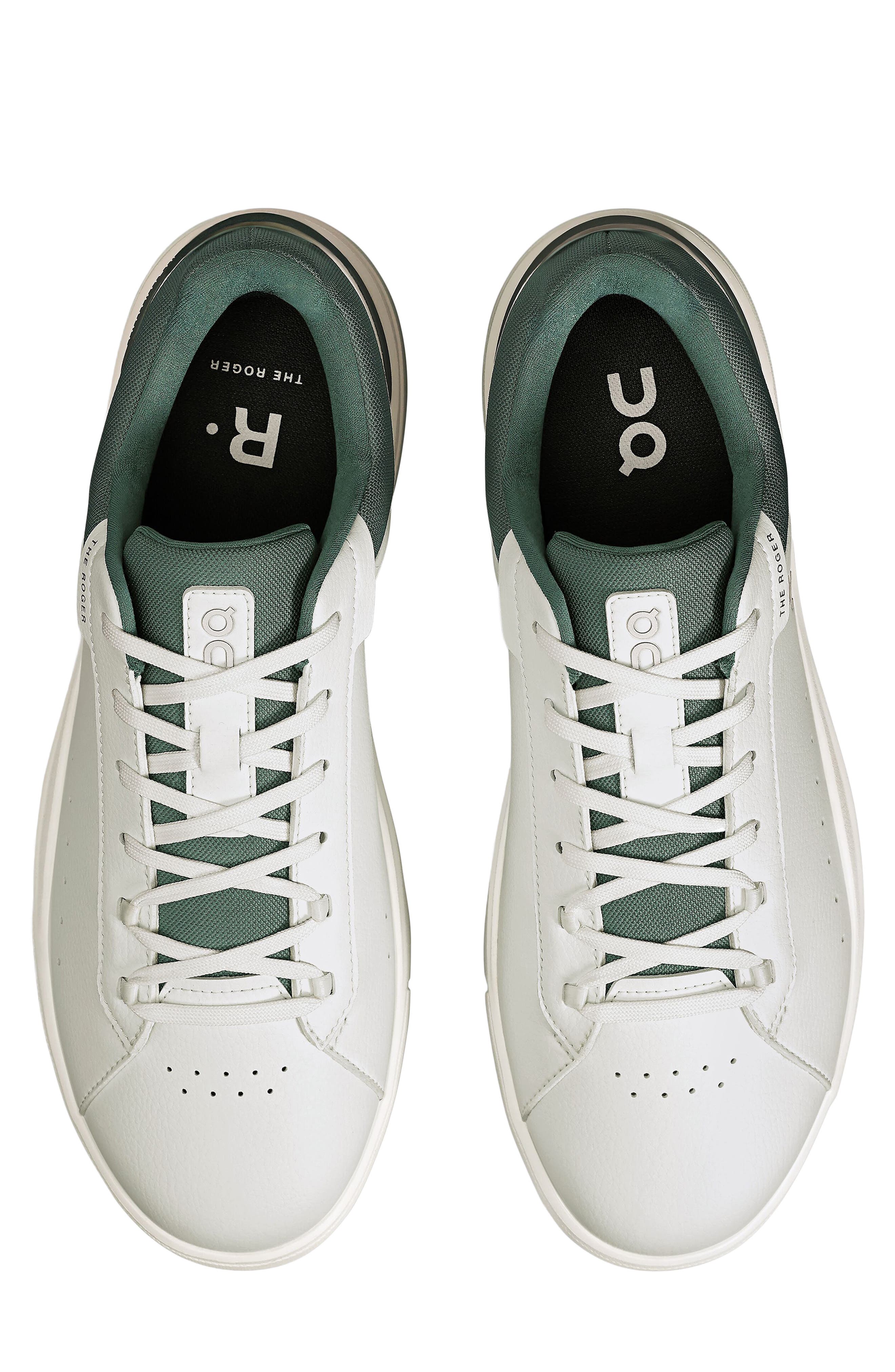 THE ROGER Advantage Tennis Sneaker, Alternate, color, WHITE/ OLIVE