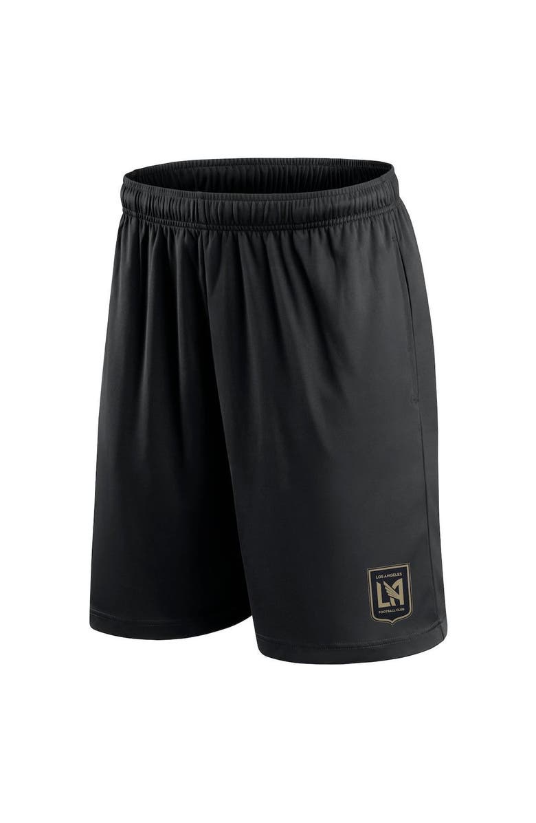 FANATICS Men's Fanatics Branded Black LAFC Primary Team Logo Shorts, Alternate, color, 