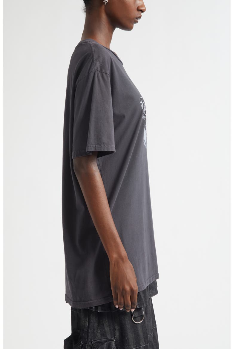 Oversize Organic Cotton Graphic T-Shirt, Alternate, color, RESPECT