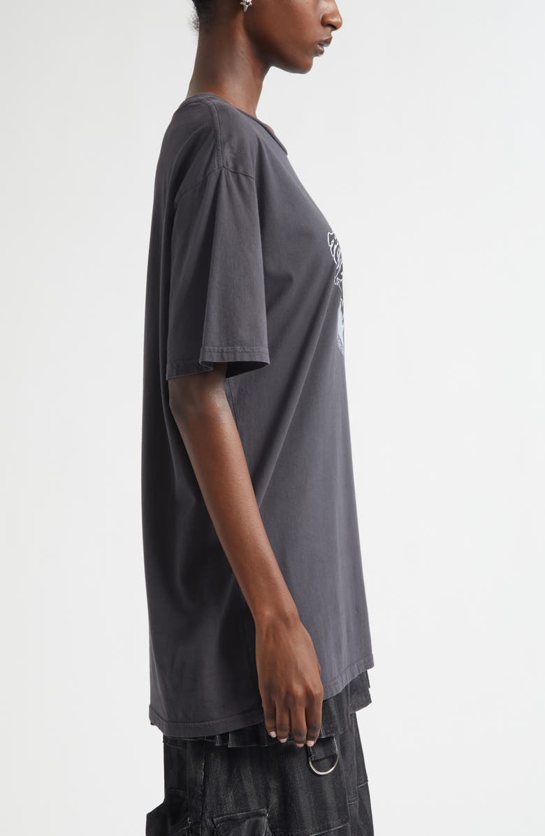 Collina Strada Oversize Organic Cotton Graphic T-Shirt, Alternate, color, Respect