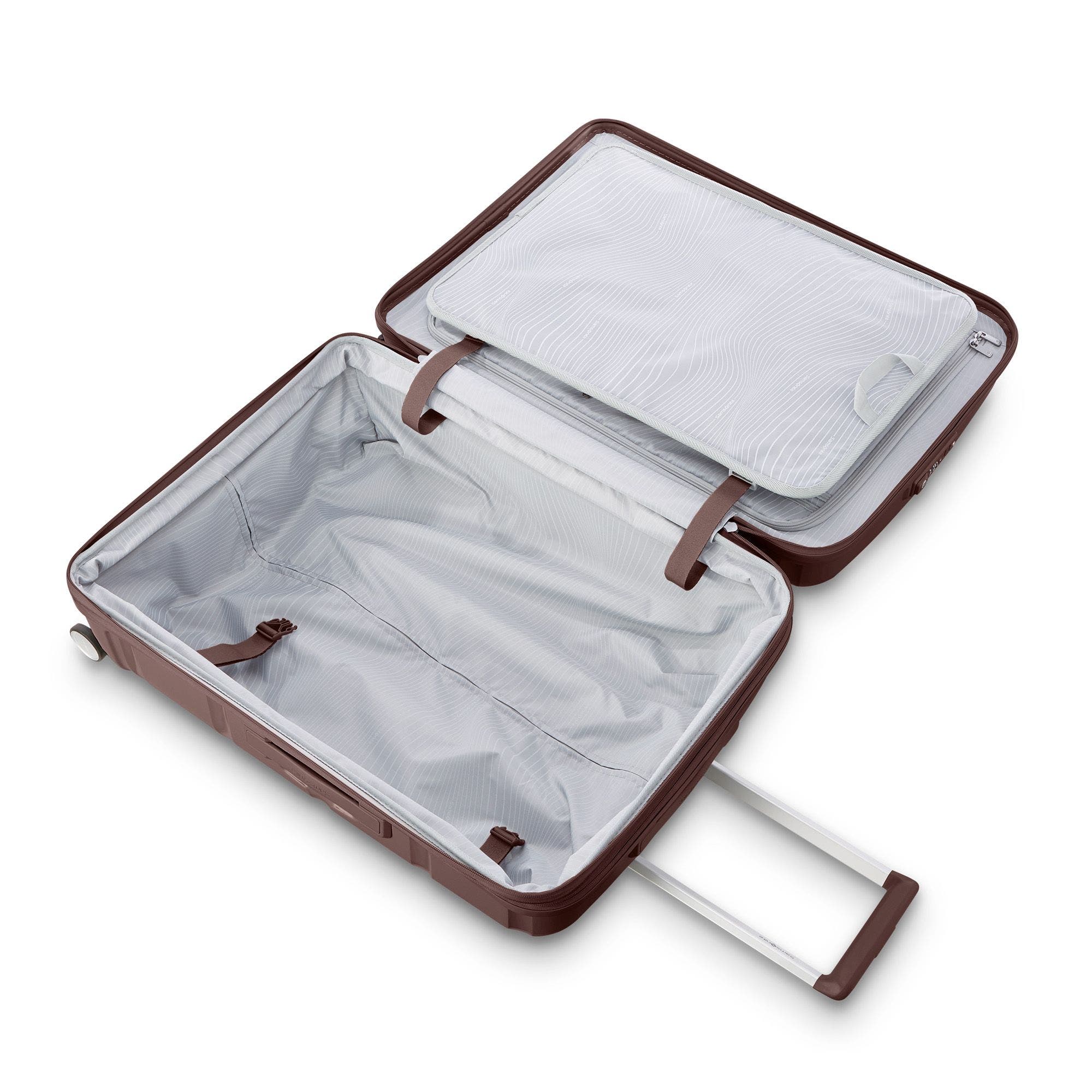Samsonite Outline Pro Medium Spinner, Alternate, color, Cocoa Chocolate Mauve