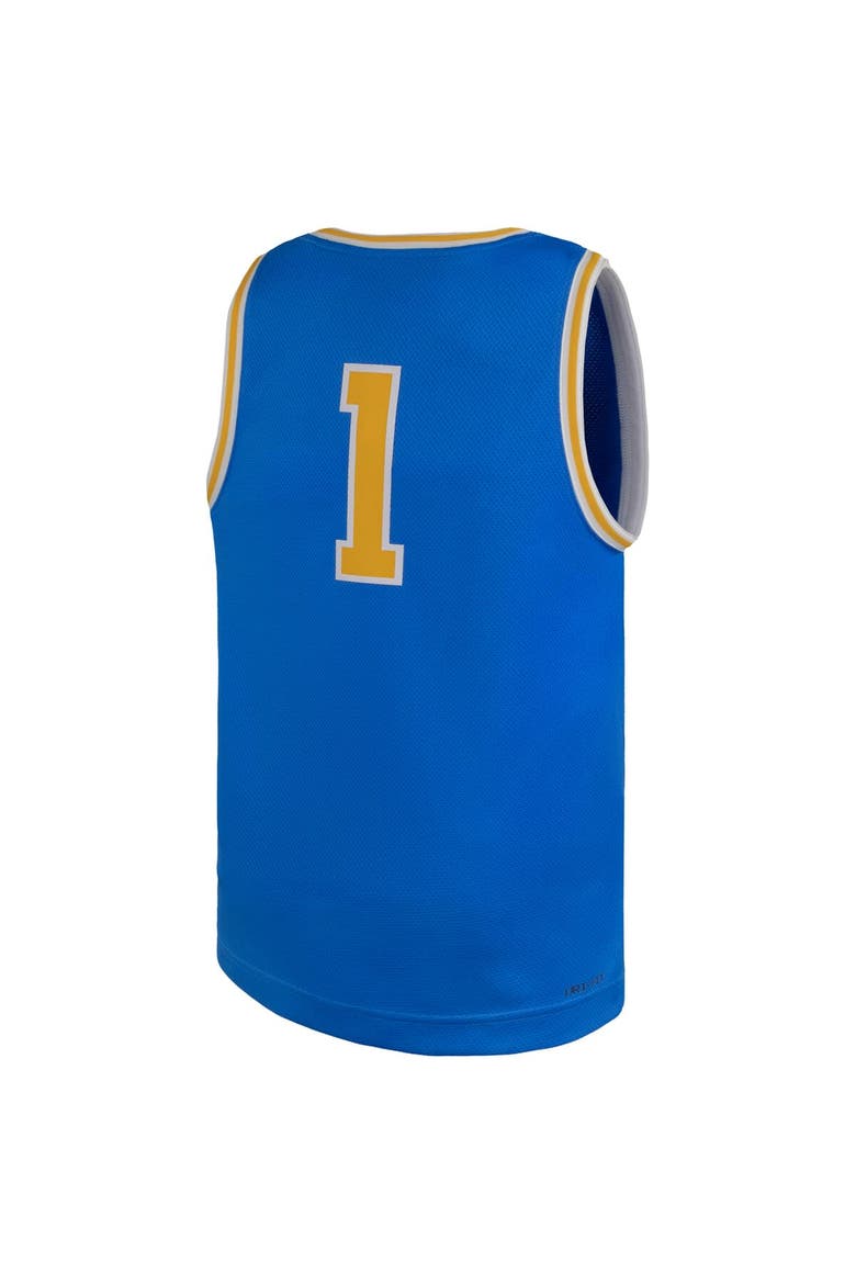 Youth Jordan Brand #1 Blue UCLA Bruins Replica Basketball Jersey, Alternate, color, Blue