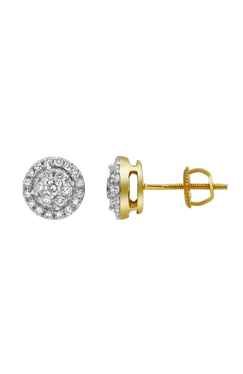 LuvMyJewelry Glacier Diamond Stud Earrings, Alternate, color, 