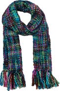 Feelgoodz Stella Acrylic Multi Colored Winter Scarf